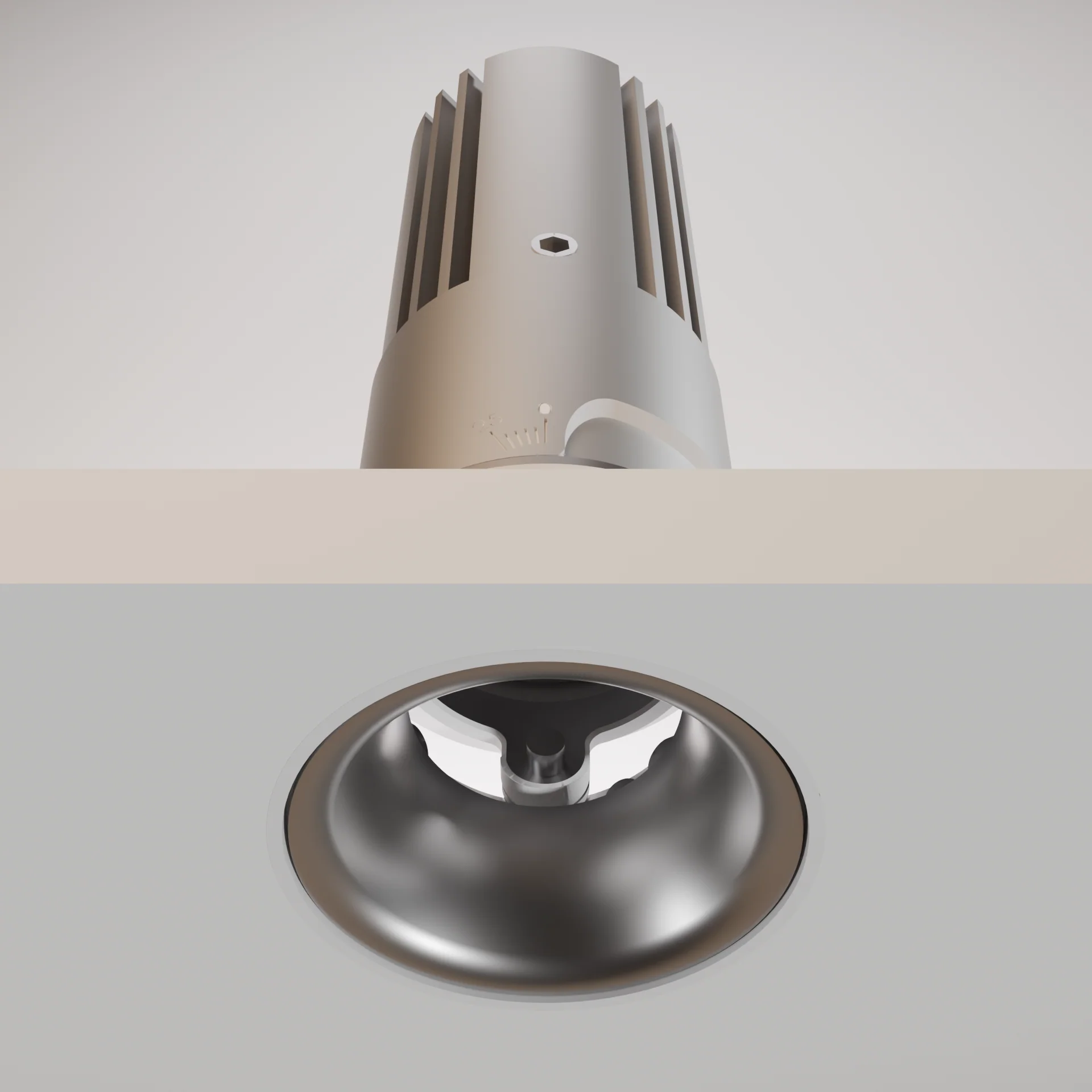 Trimless Fixed Slik Spot Light